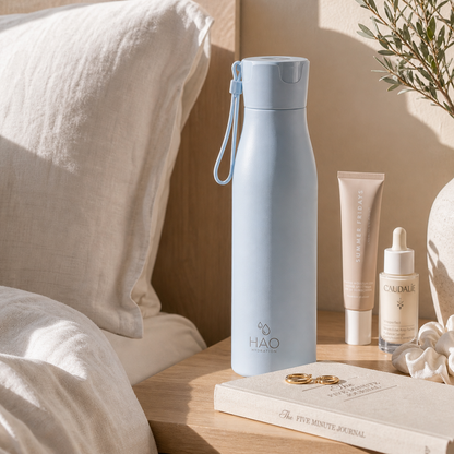 500ml Blue Purifying Water Bottle