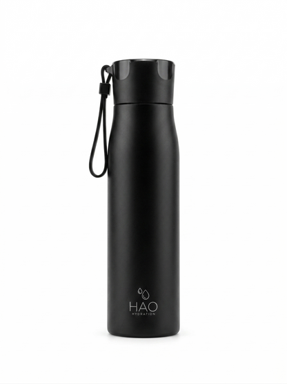 500ml Black (White Logo) Purifying Water Bottle