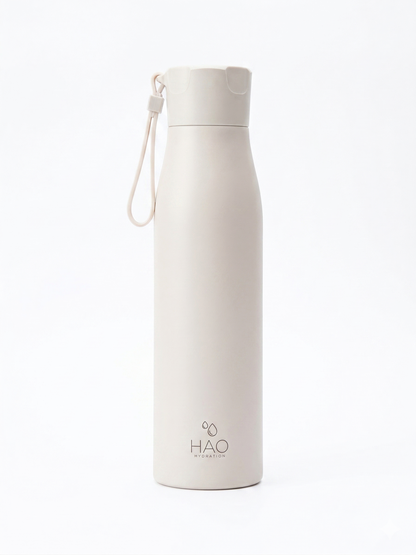 750ml White Purifying Water Bottle