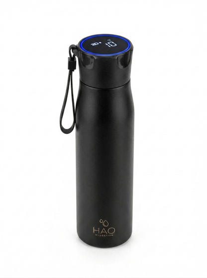 500ml Black (Gold Logo) Purifying Water Bottle