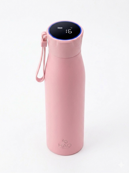 500ml Pink Purifying Water Bottle
